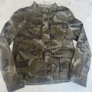 Sanctuary Olive Camouflage Jacket 🎀